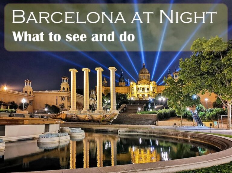 Best Things To Do In Barcelona At Night