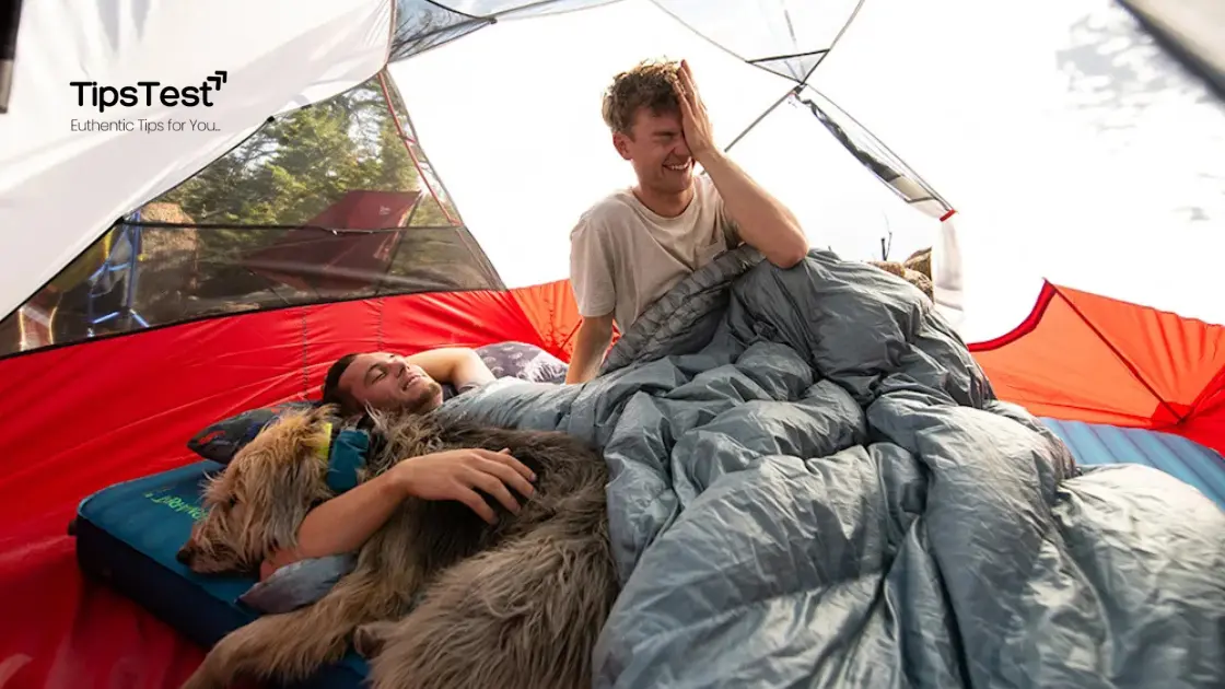 Double sleeping bags for couples