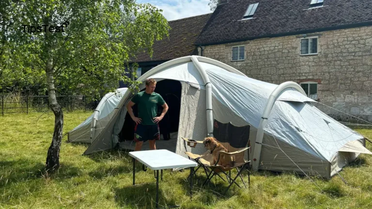 Family Camping Tent With Storage