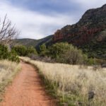 Section of the Bell Trail hiking path